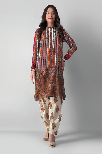 J21333 Red Khaadi Autumn Collection 2021